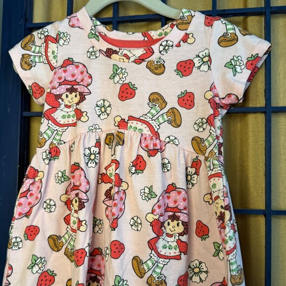 Strawberry Shortcake Baby Dress – Size 12M - Picture 2 of 5